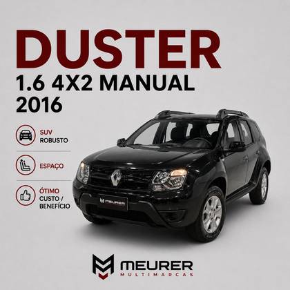 RENAULT DUSTER 2.0 DYNAMIQUE 4X4 16V FLEX 4P MANUAL